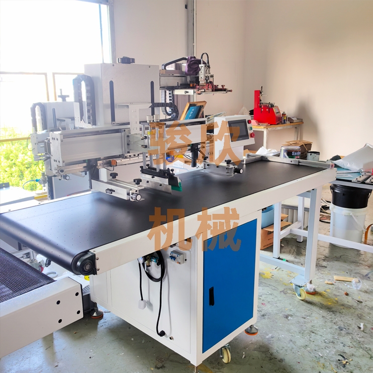 流水線自動絲印機全自動皮帶線絲印機 流水線自動絲印機全自動皮帶線絲印機